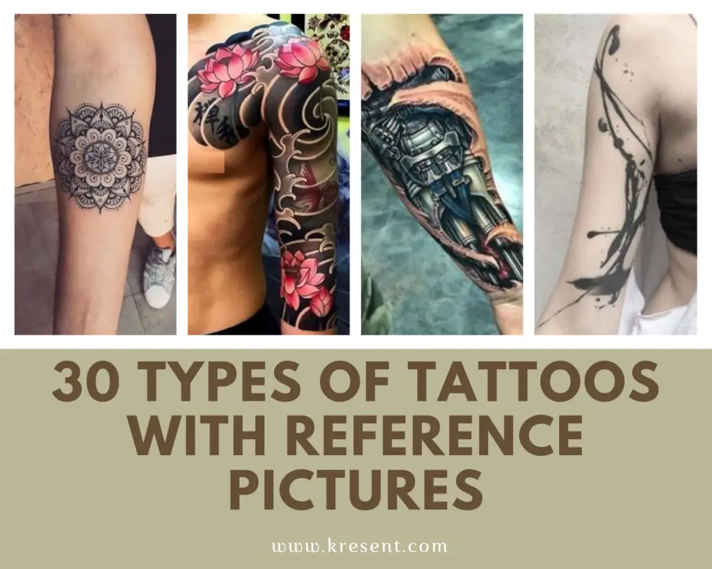 Types Of Tattoos  1024x819 